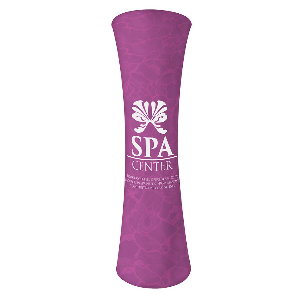 EZ Pillar Fabric Display — Graphic Package / 10 ft
